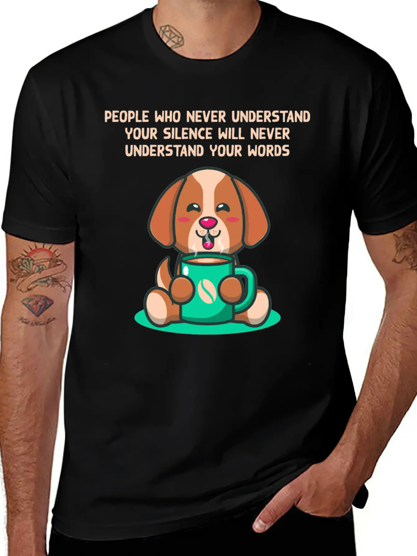 My Silence Speaks Louder Introvert Problem Antisoc Unisex Casual T-Shirt – Clean Design For Daily Comfort