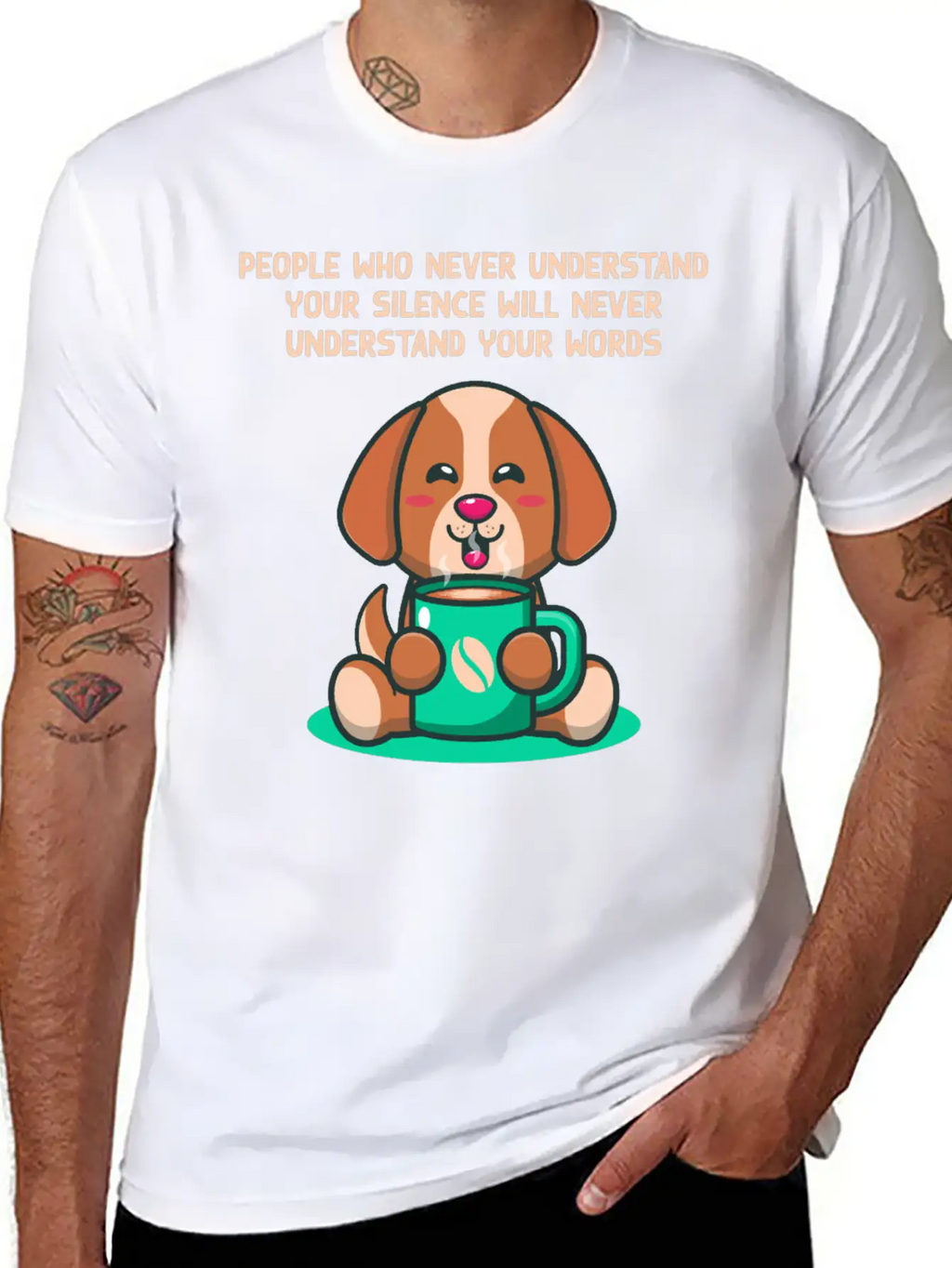 My Silence Speaks Louder Introvert Problem Antisoc Unisex Casual T-Shirt – Clean Design For Daily Comfort