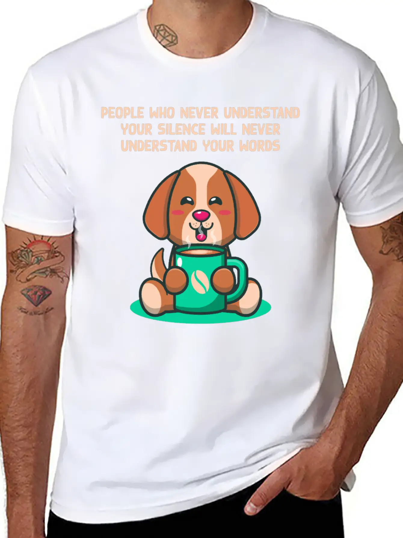 My Silence Speaks Louder Introvert Problem Antisoc Unisex Casual T-Shirt – Clean Design For Daily Comfort