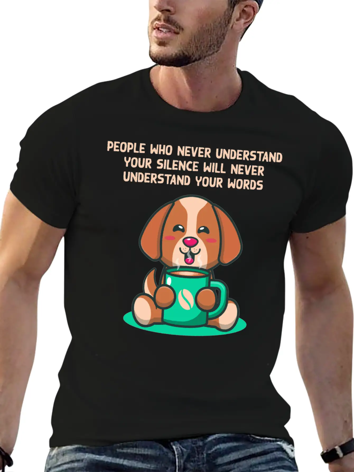 My Silence Speaks Louder Introvert Problem Antisoc Unisex Casual T-Shirt – Clean Design For Daily Comfort