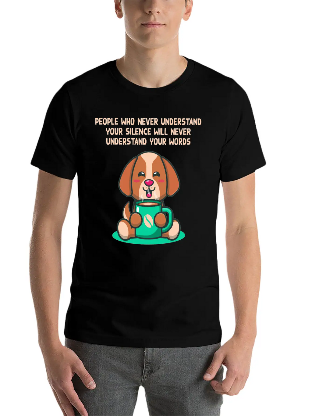 My Silence Speaks Louder Introvert Problem Antisoc Unisex Casual T-Shirt – Clean Design For Daily Comfort