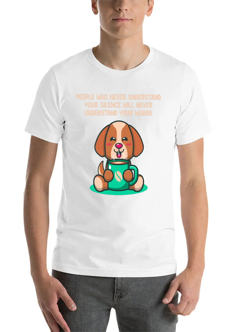 My Silence Speaks Louder Introvert Problem Antisoc Unisex Casual T-Shirt – Clean Design For Daily Comfort