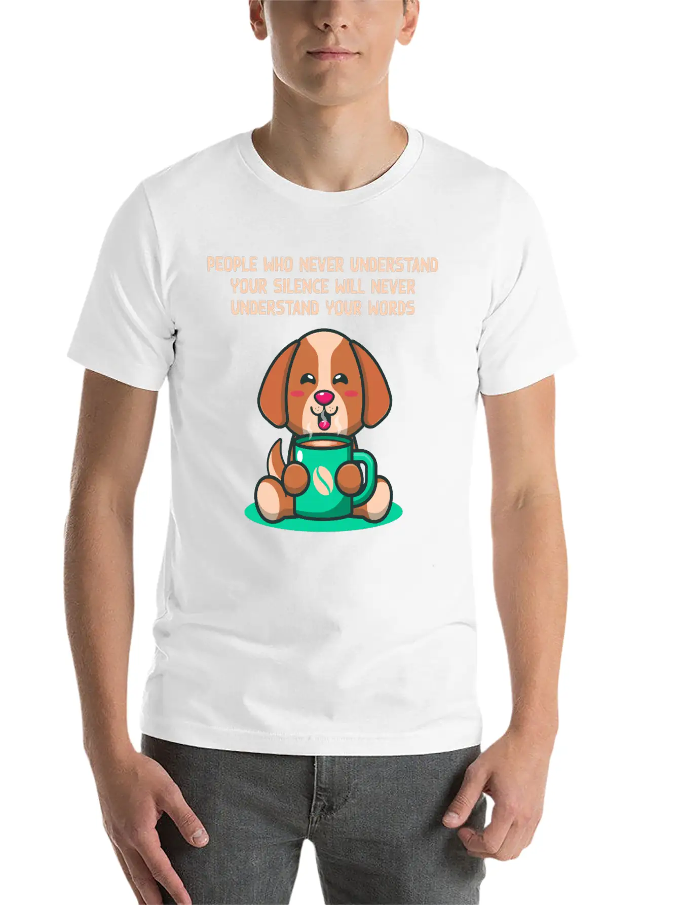 My Silence Speaks Louder Introvert Problem Antisoc Unisex Casual T-Shirt – Clean Design For Daily Comfort
