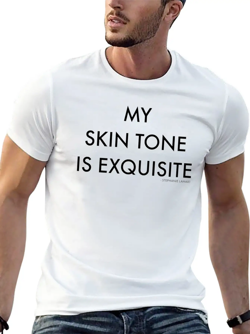 My Skin Tone Is Exquisite Unisex Casual T-Shirt – Clean Design For Daily Comfort
