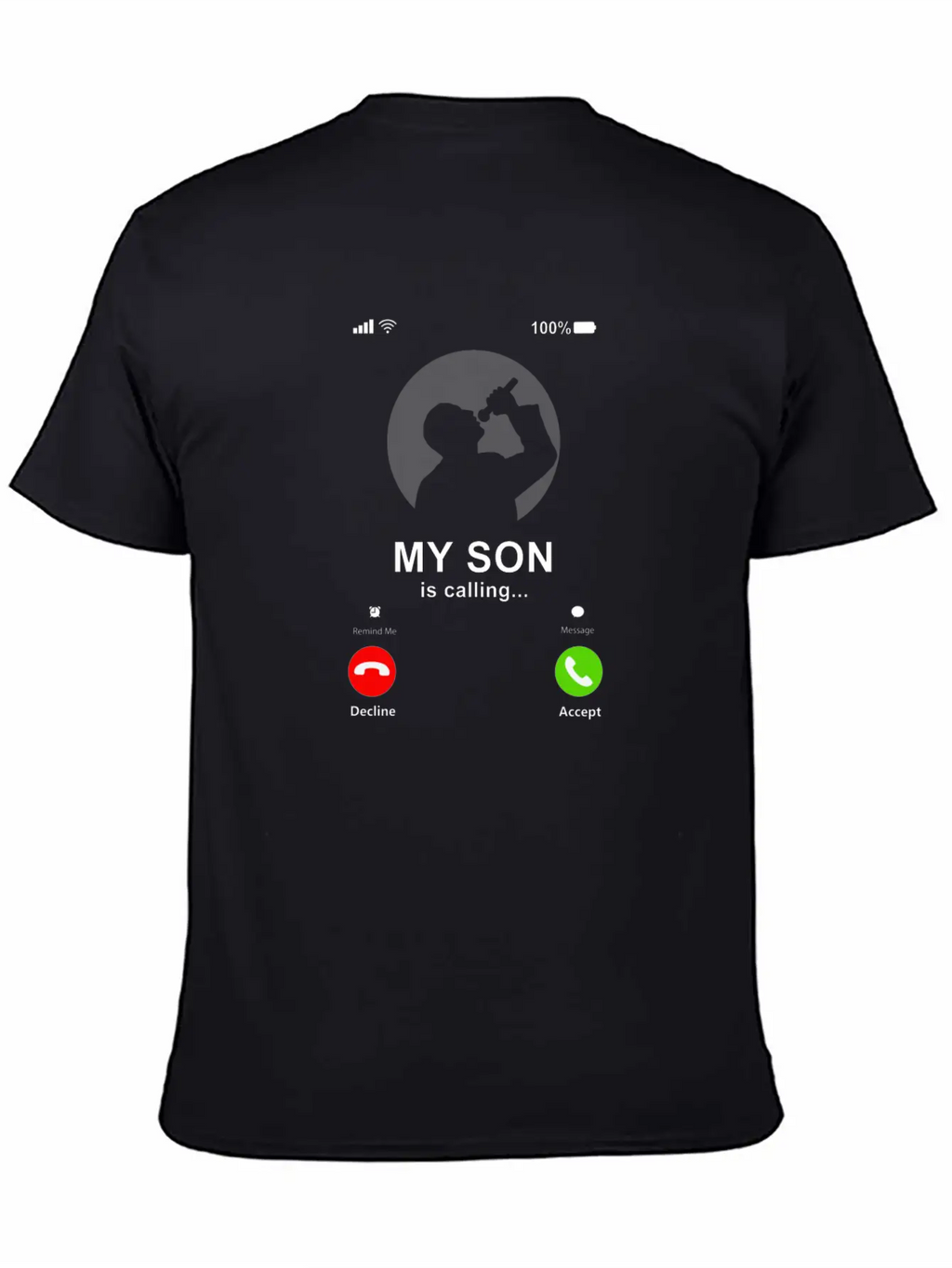 My Son Is Calling My Son Is A Singer Gift Unisex Casual T-Shirt – Clean Design For Daily Comfort