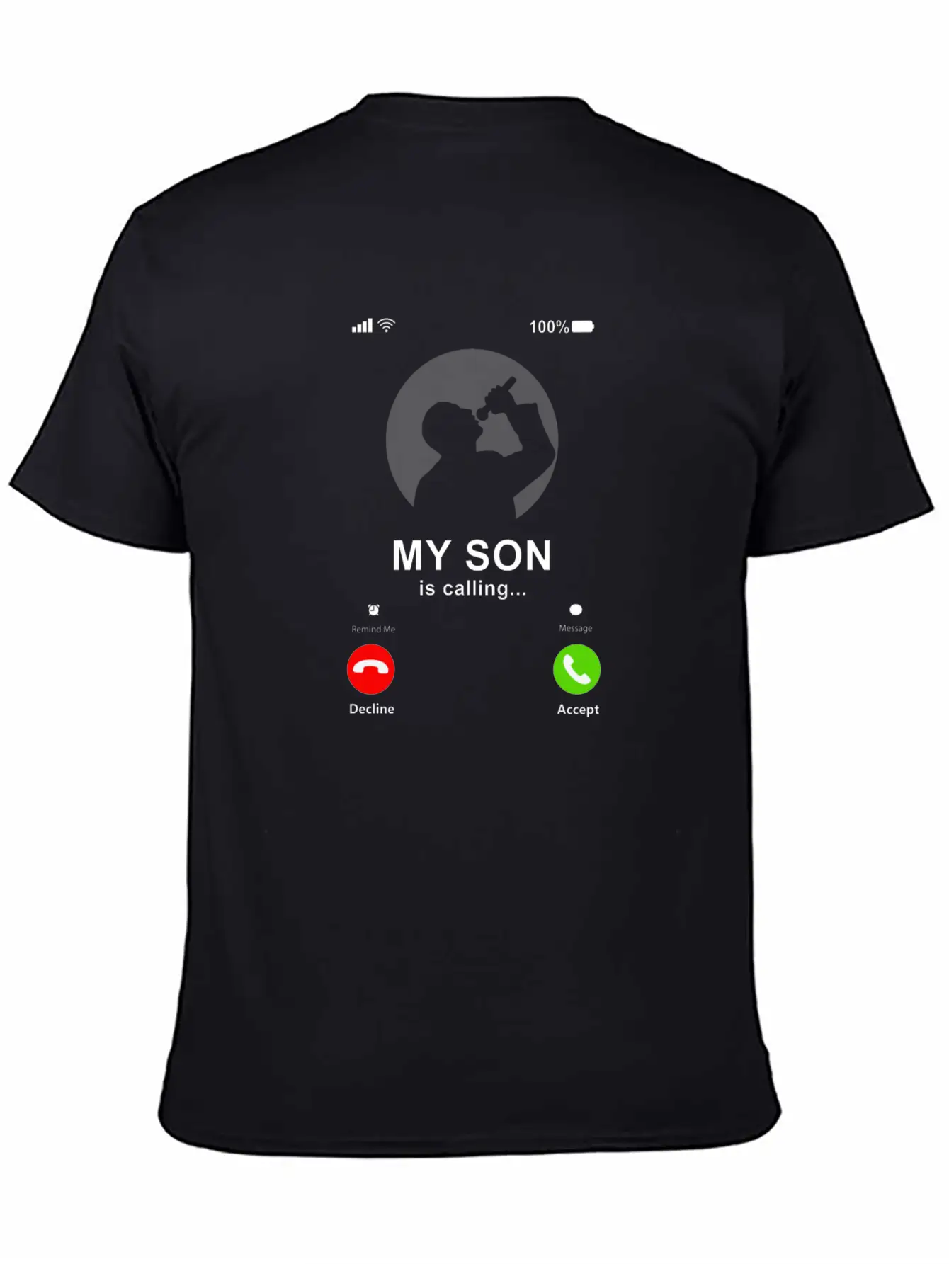 My Son Is Calling My Son Is A Singer Gift Unisex Casual T-Shirt – Clean Design For Daily Comfort
