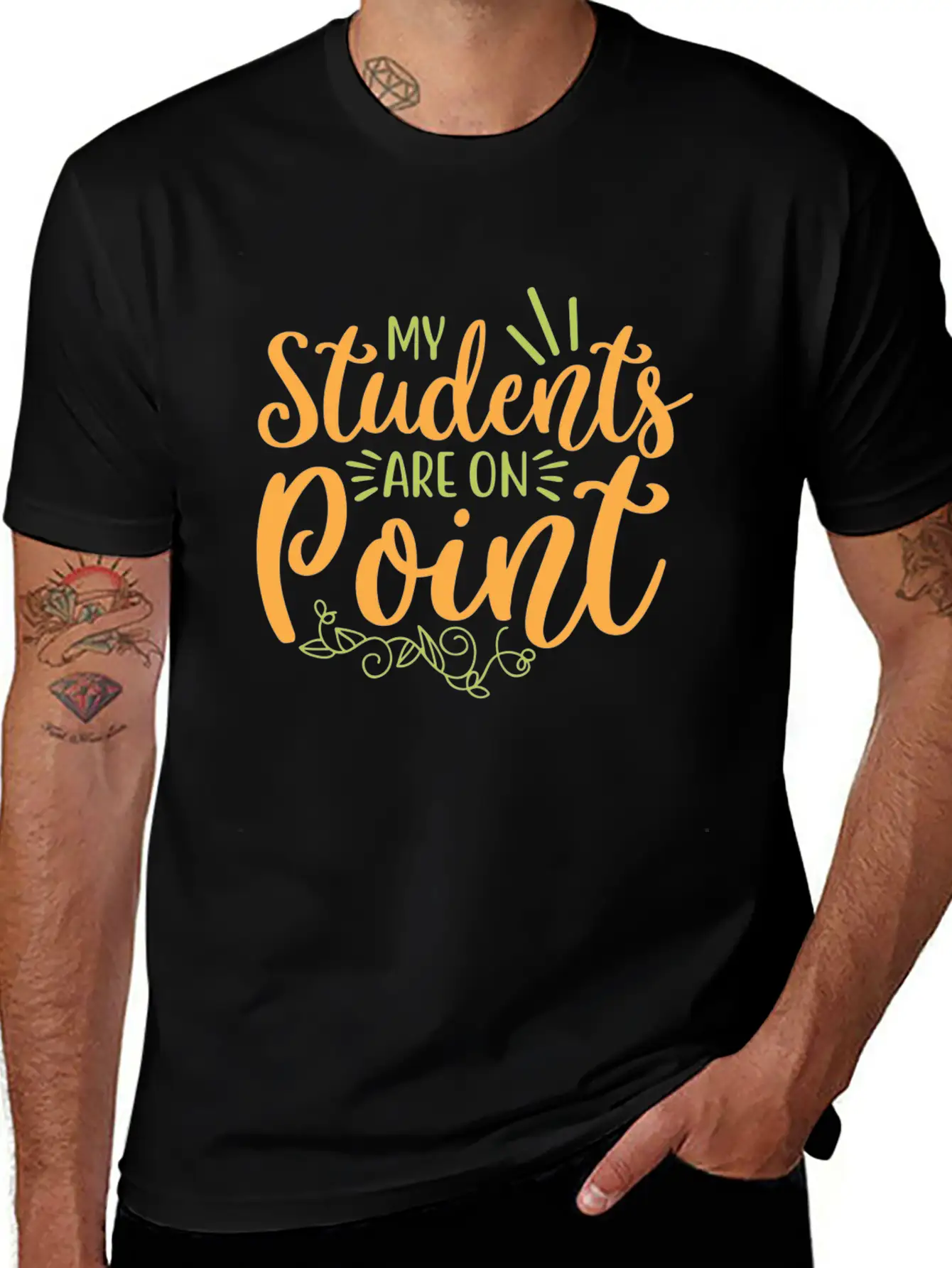My Student Are On Point 01 Essential Cotton Tee For Daily Outfits – Unisex Style