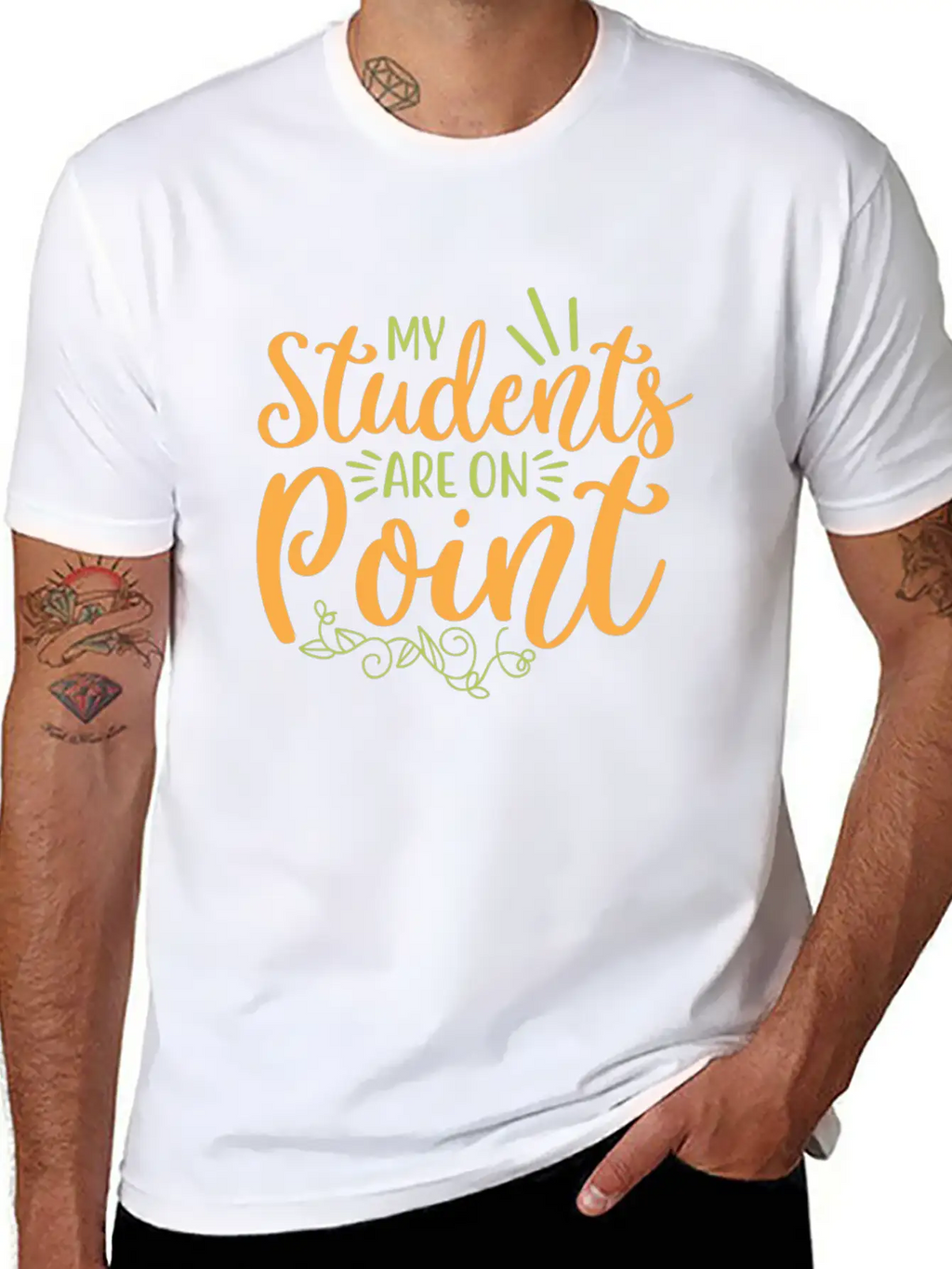 My Student Are On Point 01 Essential Cotton Tee For Daily Outfits – Unisex Style