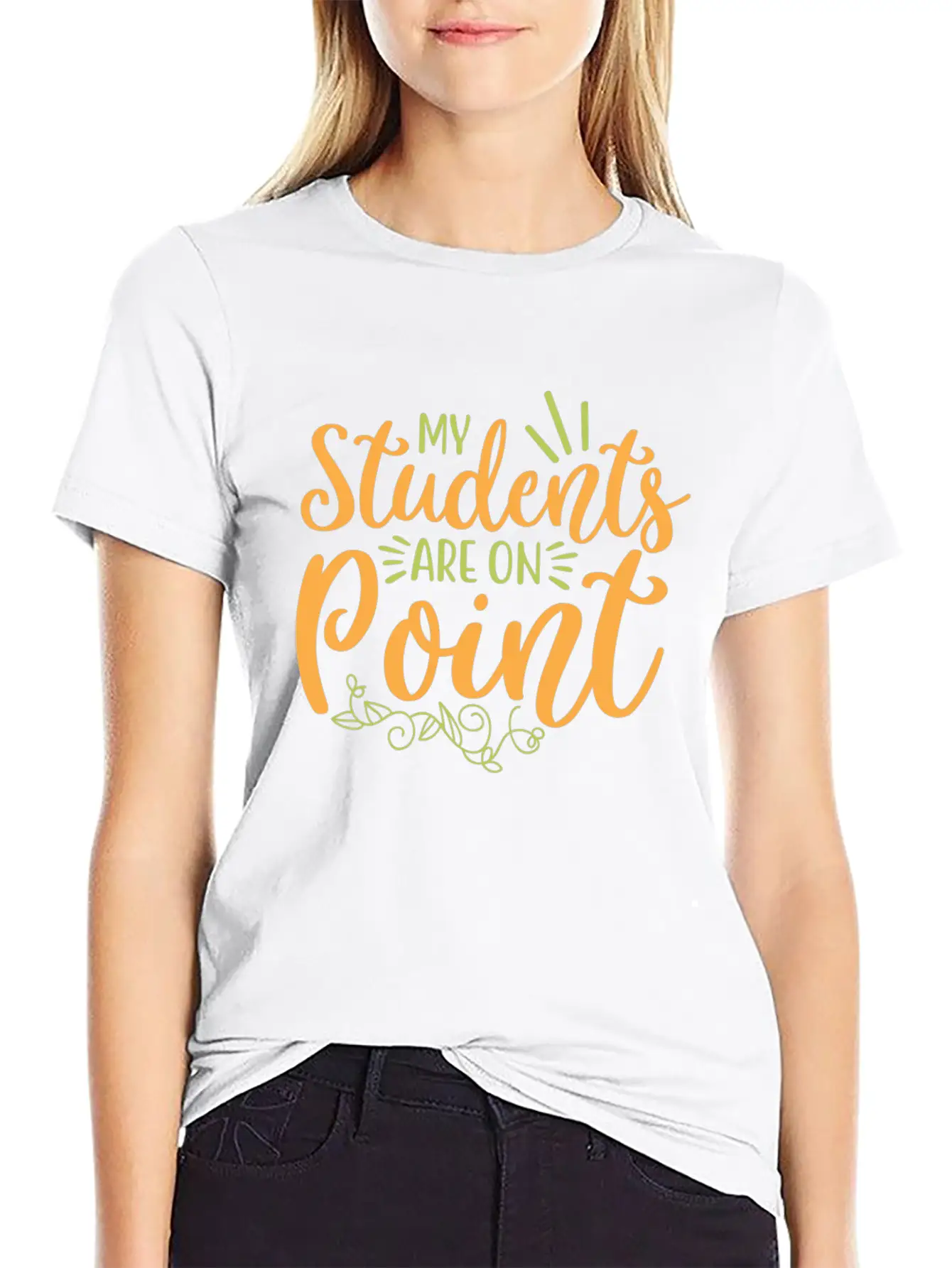 My Student Are On Point 01 Essential Cotton Tee For Daily Outfits – Unisex Style