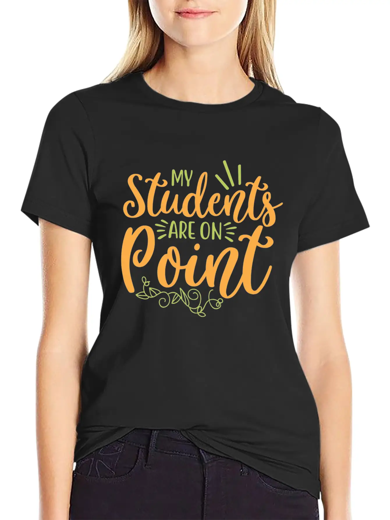 My Student Are On Point 01 Essential Cotton Tee For Daily Outfits – Unisex Style