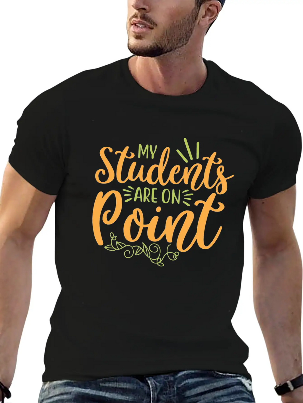 My Student Are On Point 01 Essential Cotton Tee For Daily Outfits – Unisex Style