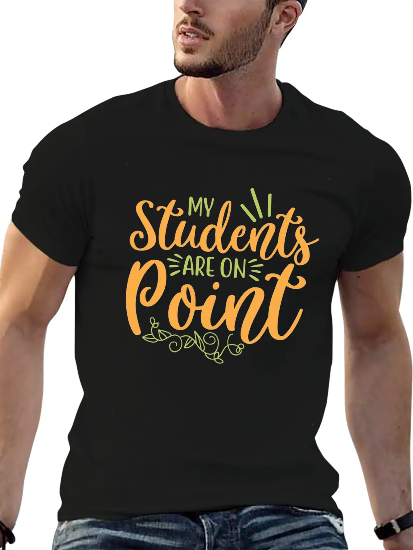 My Student Are On Point 01 Essential Cotton Tee For Daily Outfits – Unisex Style