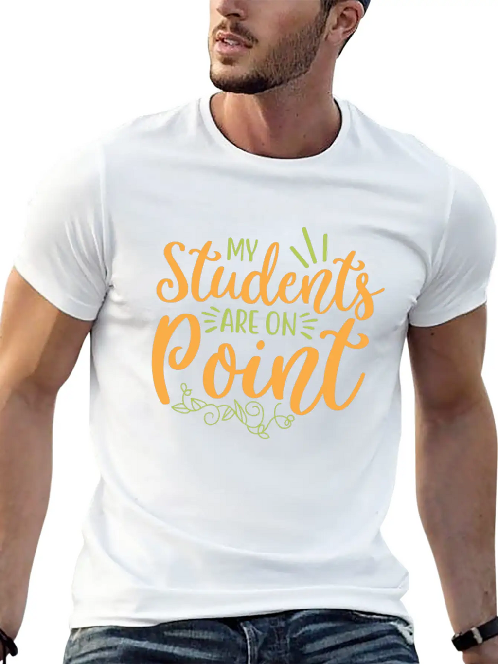 My Student Are On Point 01 Essential Cotton Tee For Daily Outfits – Unisex Style