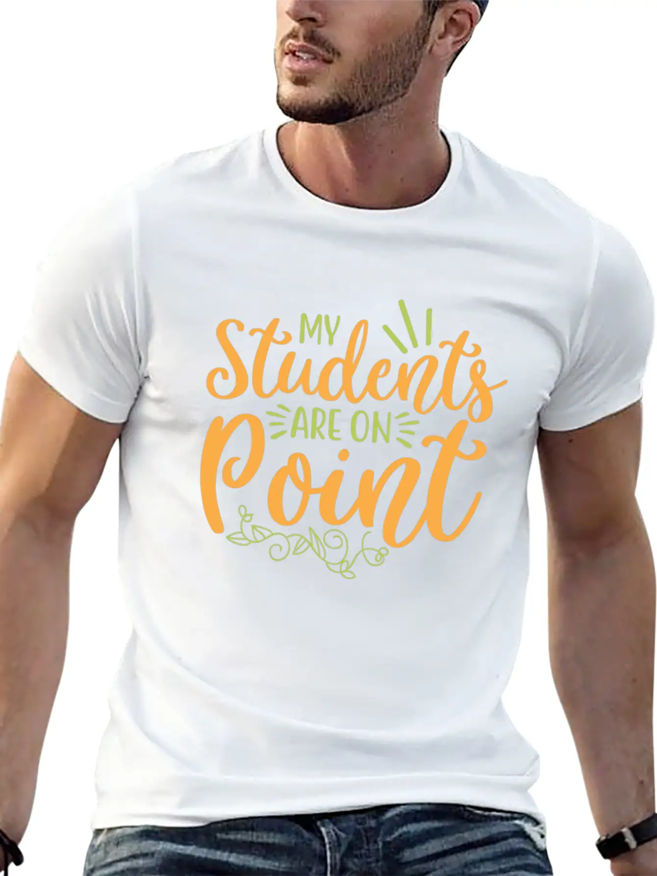 My Student Are On Point 01 Essential Cotton Tee For Daily Outfits – Unisex Style