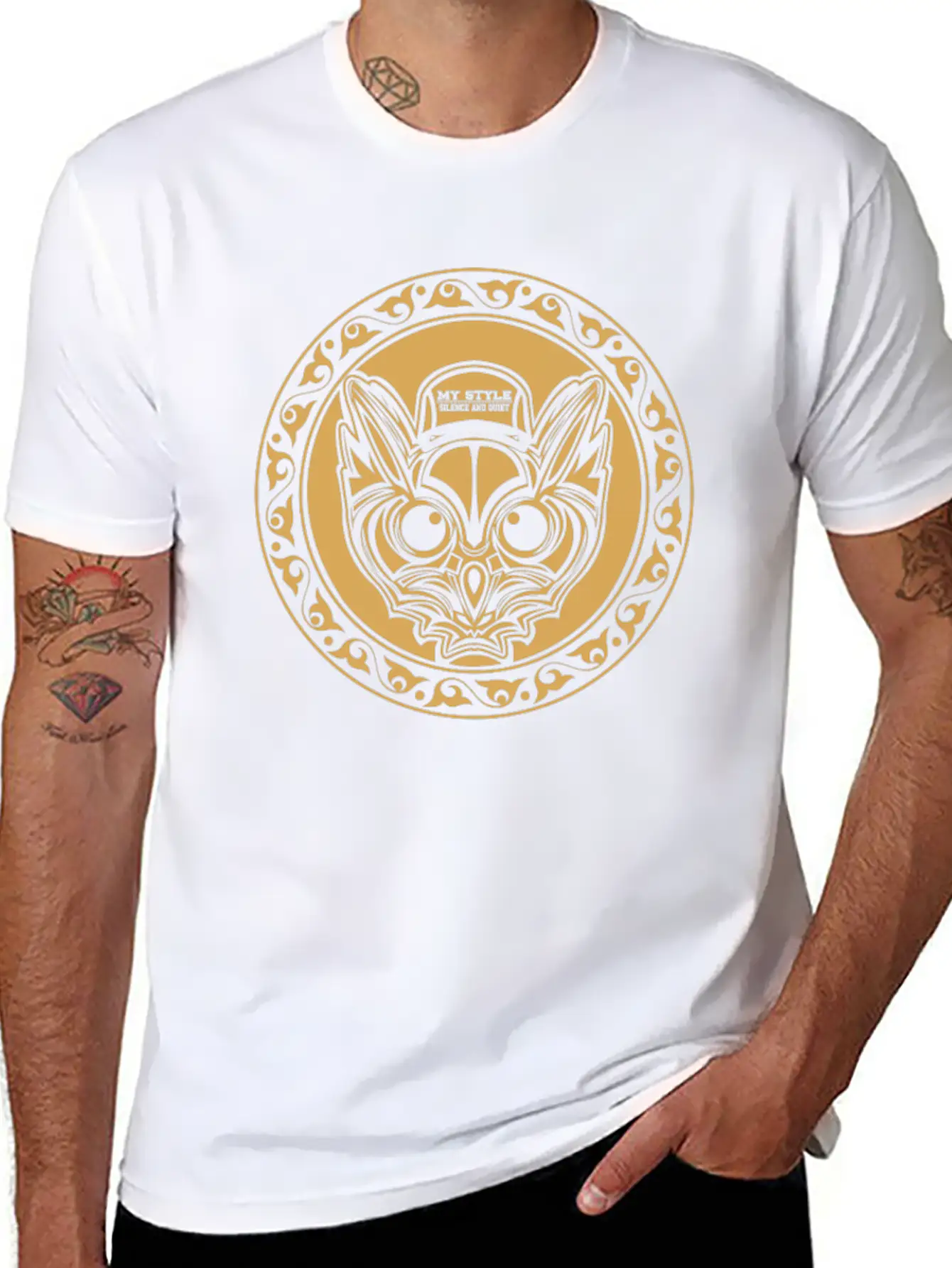 My Style Art Breathable Soft Cotton T-Shirt – Timeless Casual Look