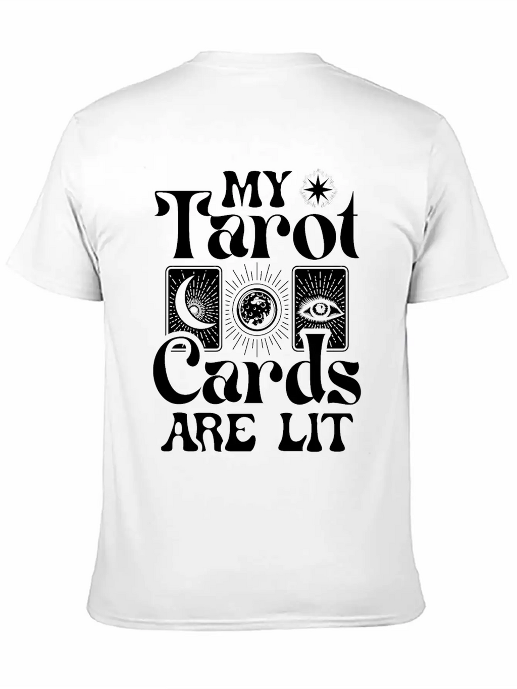 My Tarot Cards Are Lit Essential Cotton Tee For Daily Outfits – Unisex Style