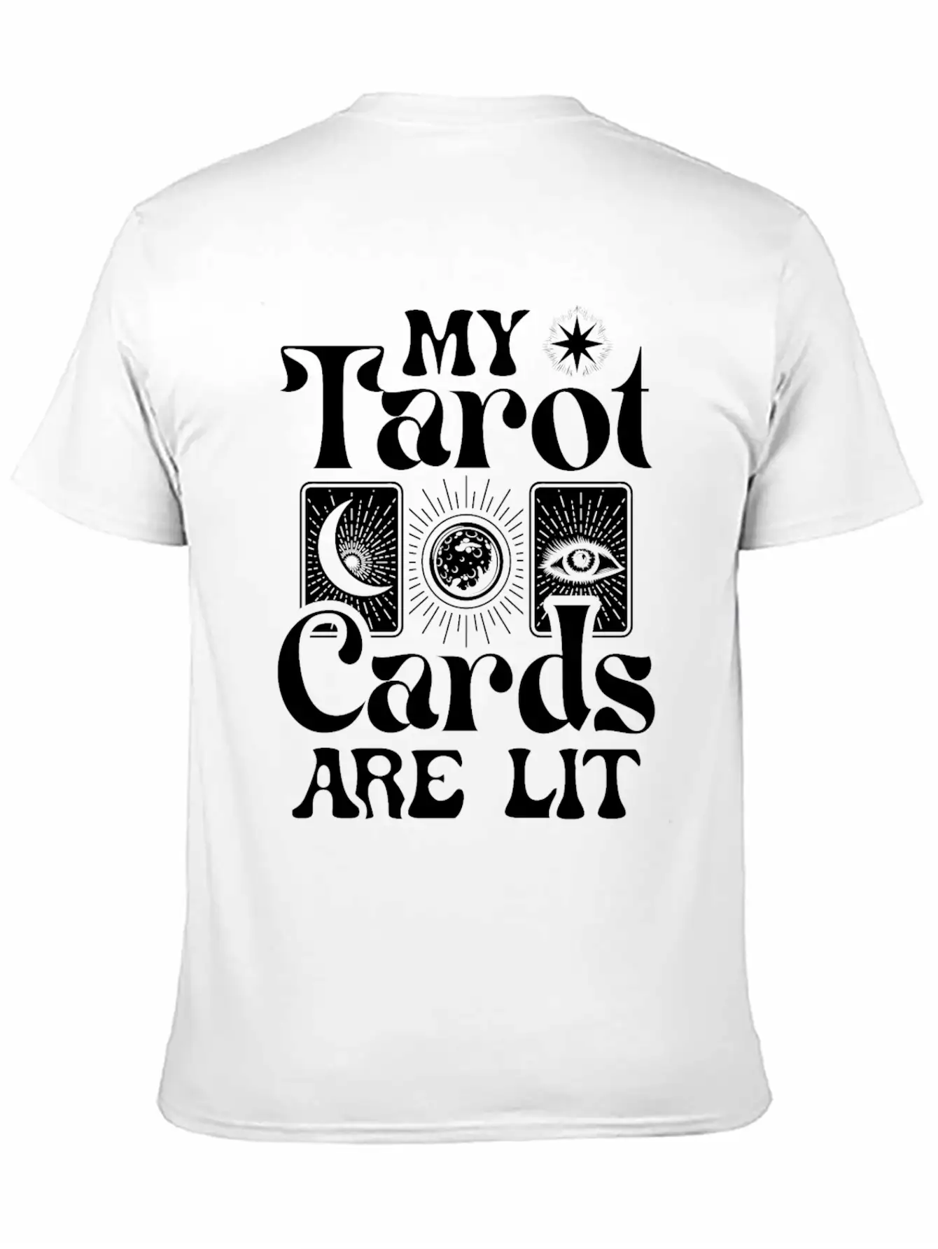 My Tarot Cards Are Lit Essential Cotton Tee For Daily Outfits – Unisex Style