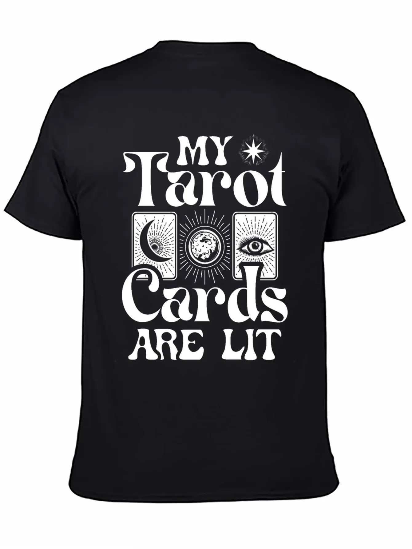 My Tarot Cards Are Lit Essential Cotton Tee For Daily Outfits – Unisex Style