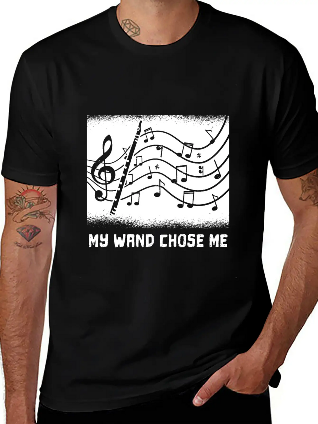 My Wand Chose Me Essential Cotton Tee For Daily Outfits – Unisex Style