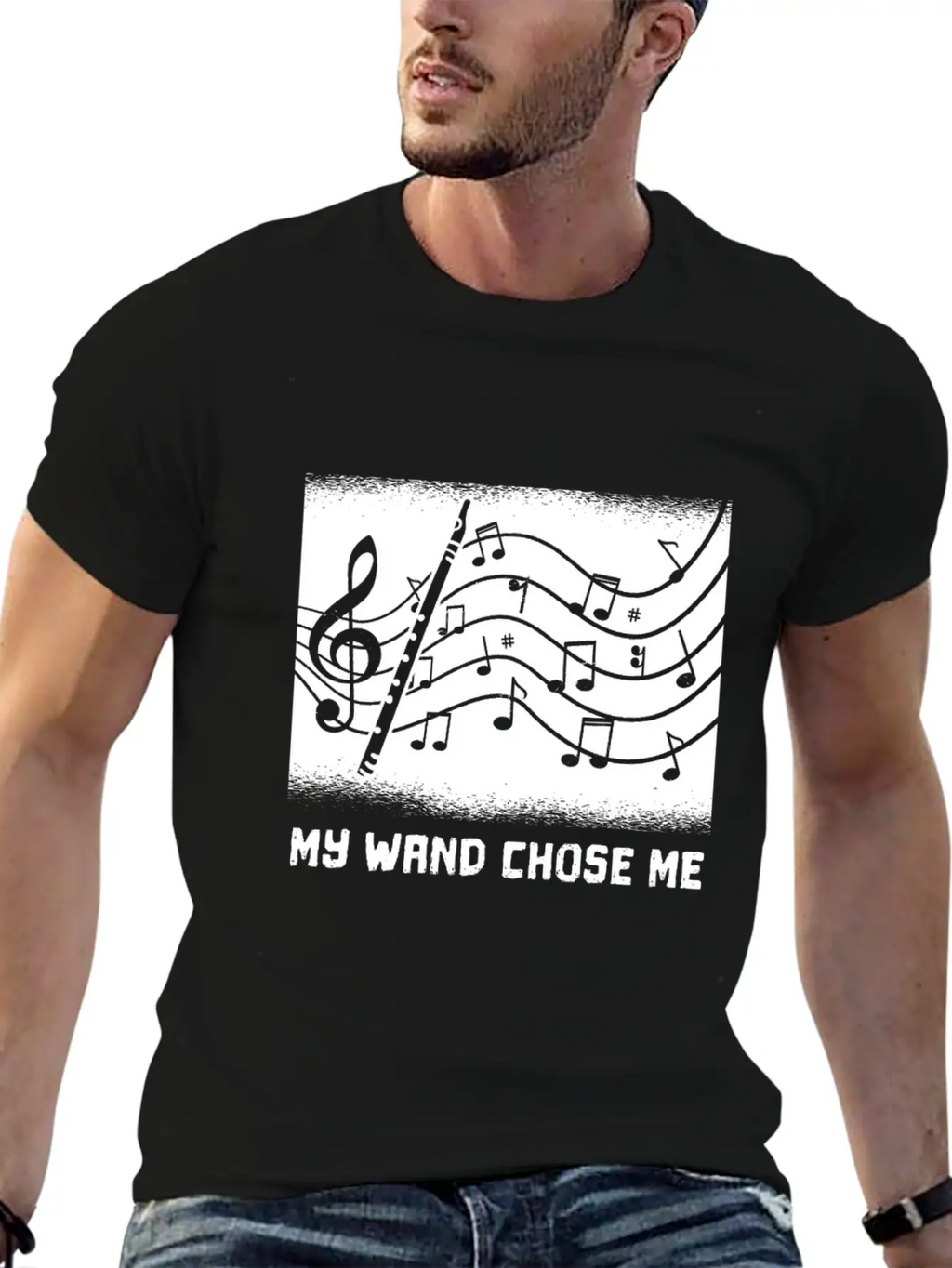 My Wand Chose Me Essential Cotton Tee For Daily Outfits – Unisex Style