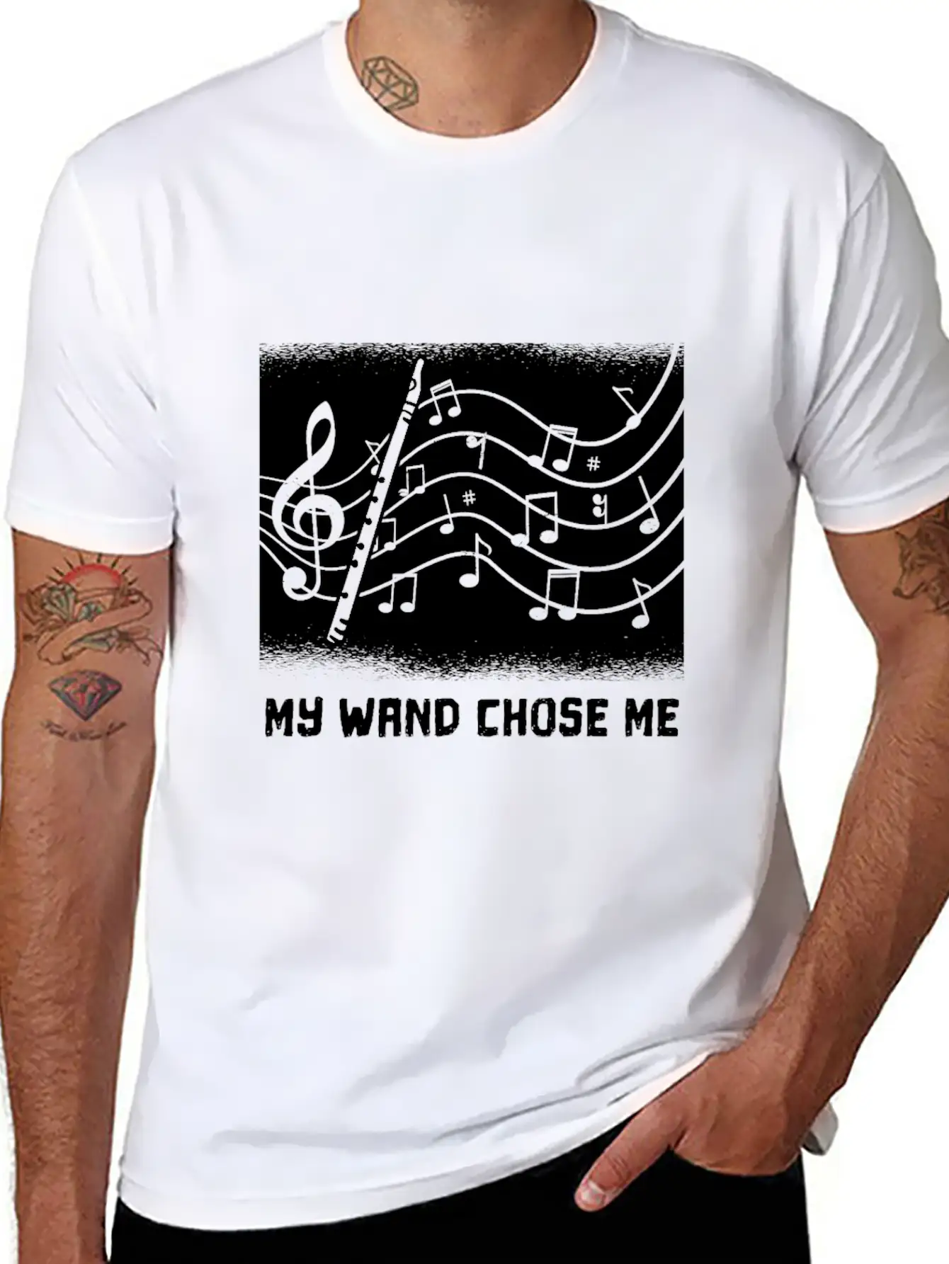 My Wand Chose Me Essential Cotton Tee For Daily Outfits – Unisex Style