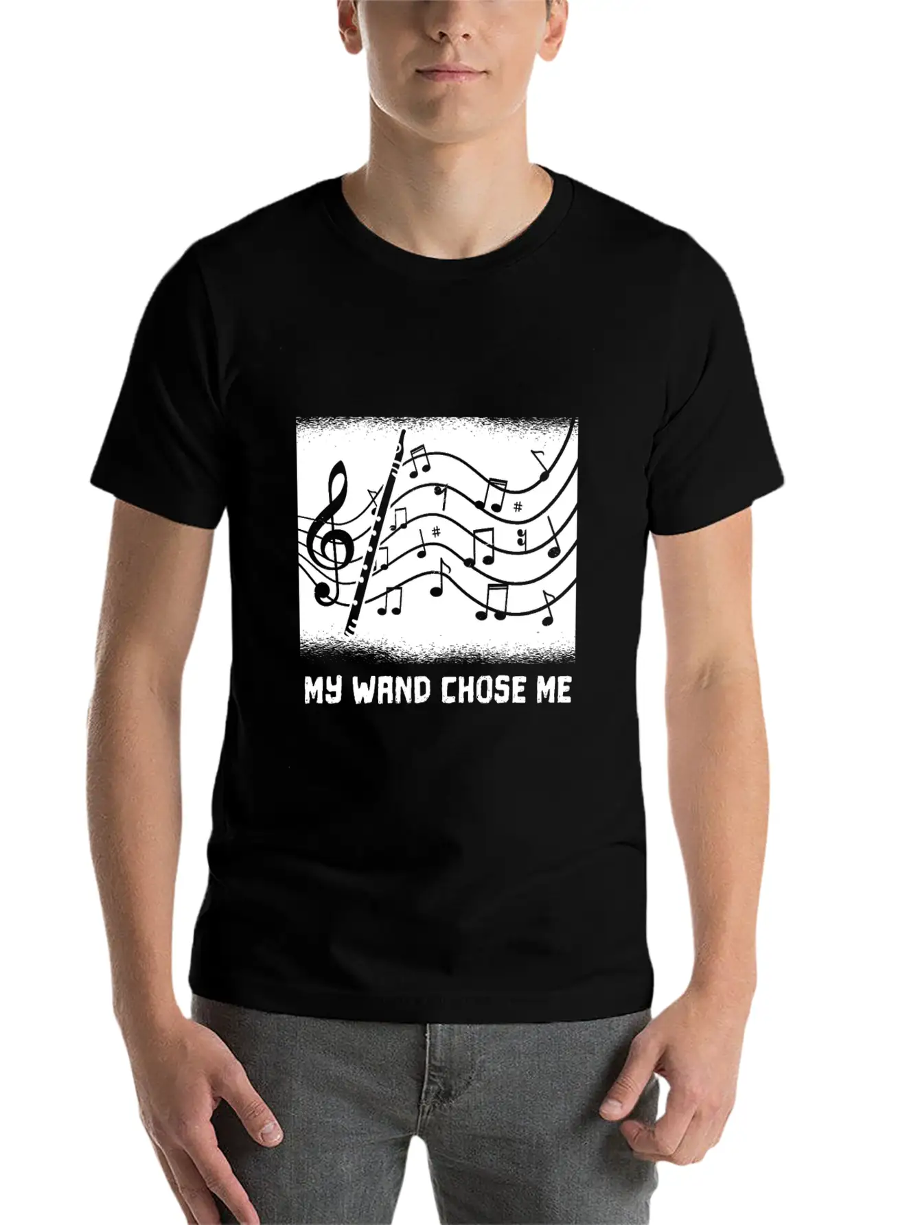 My Wand Chose Me Essential Cotton Tee For Daily Outfits – Unisex Style