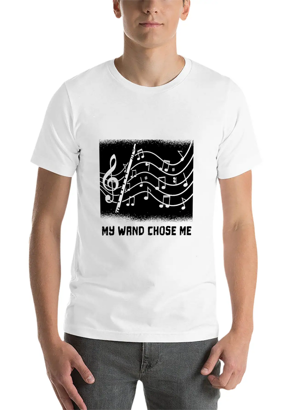 My Wand Chose Me Essential Cotton Tee For Daily Outfits – Unisex Style
