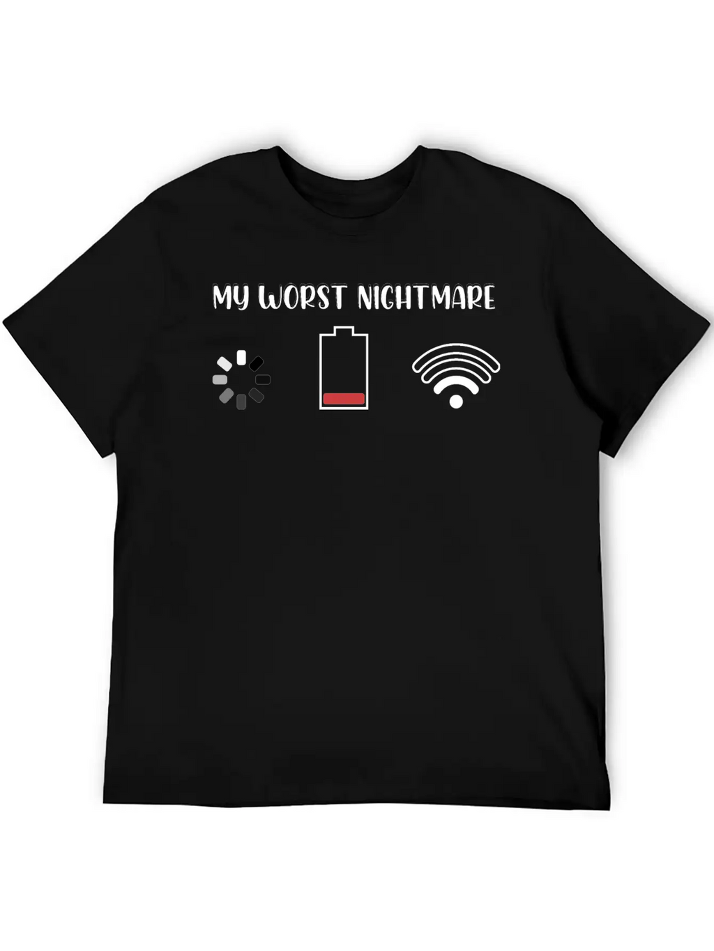 My Worst Nightmare Breathable Soft Cotton T-Shirt – Timeless Casual Look
