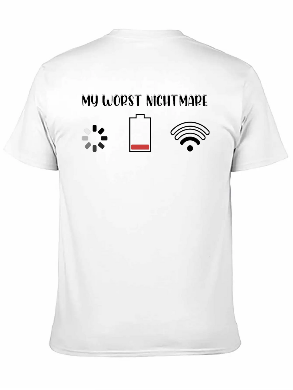 My Worst Nightmare Breathable Soft Cotton T-Shirt – Timeless Casual Look