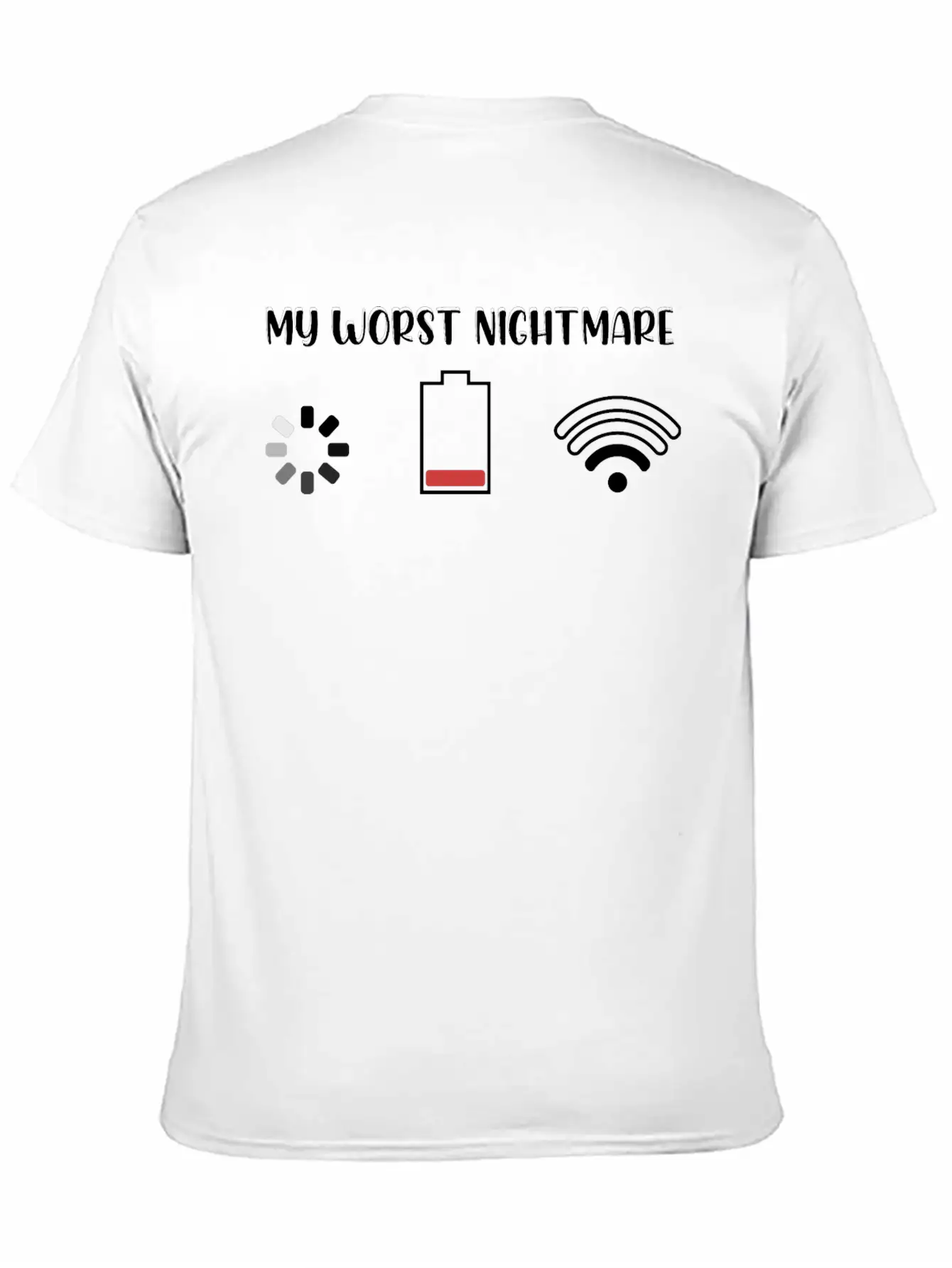 My Worst Nightmare Breathable Soft Cotton T-Shirt – Timeless Casual Look