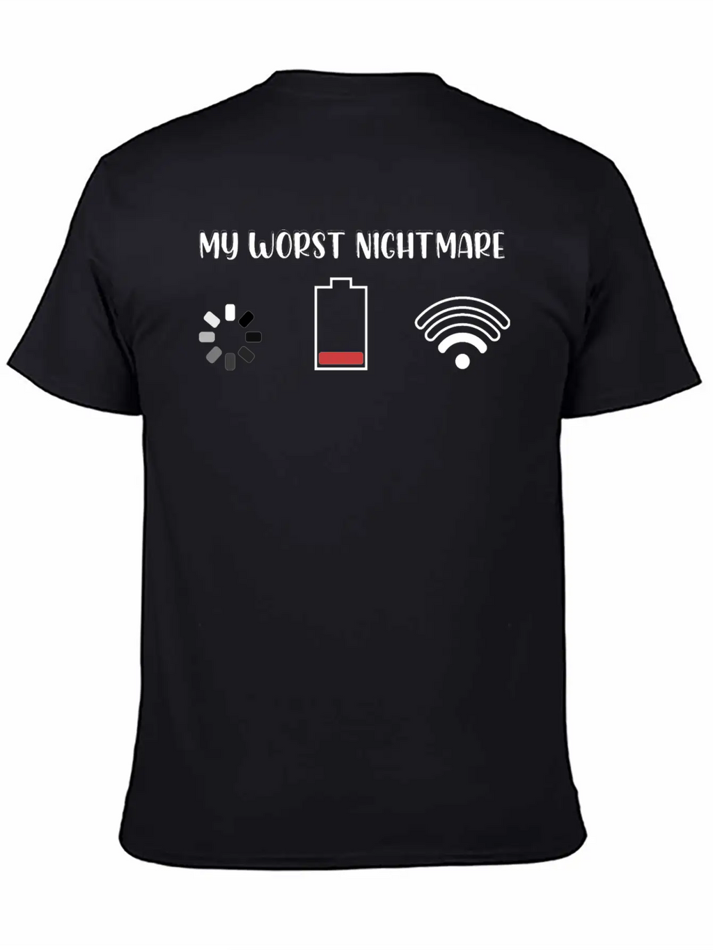 My Worst Nightmare Breathable Soft Cotton T-Shirt – Timeless Casual Look