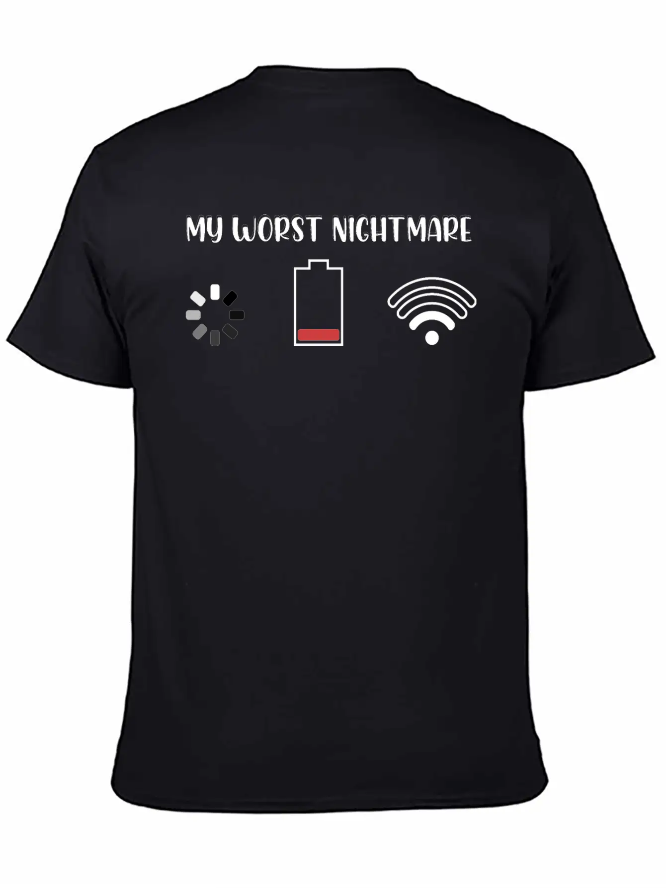 My Worst Nightmare Breathable Soft Cotton T-Shirt – Timeless Casual Look