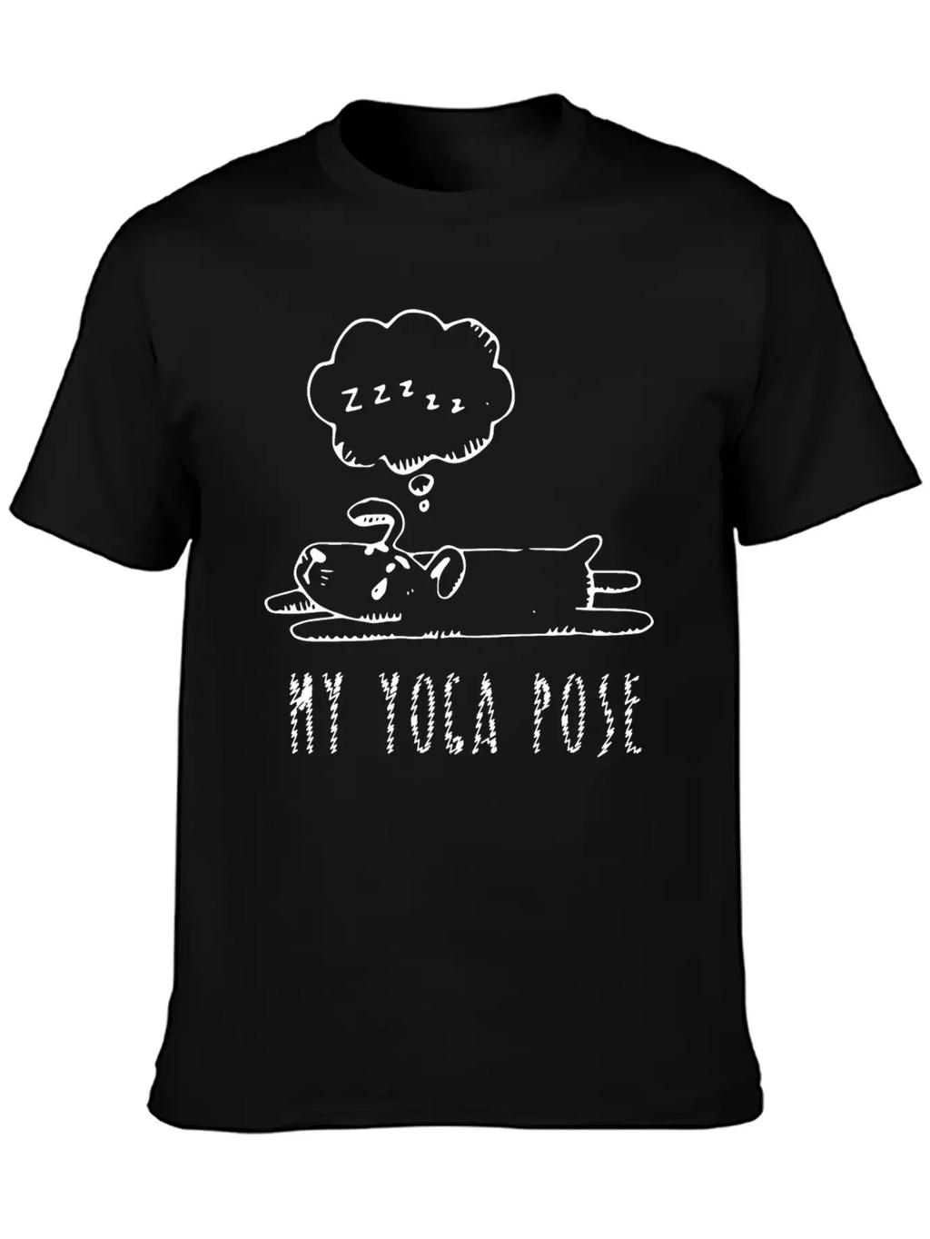 My Yoga Pose, Lying Dog, Dog Pose, Yoga, Yoga Clas Unisex Casual T-Shirt – Clean Design For Daily Comfort