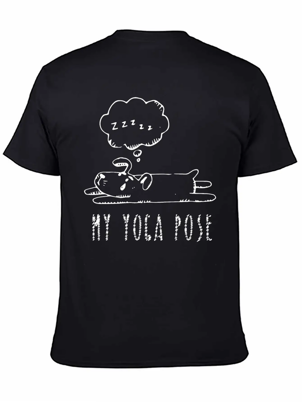 My Yoga Pose, Lying Dog, Dog Pose, Yoga, Yoga Clas Unisex Casual T-Shirt – Clean Design For Daily Comfort