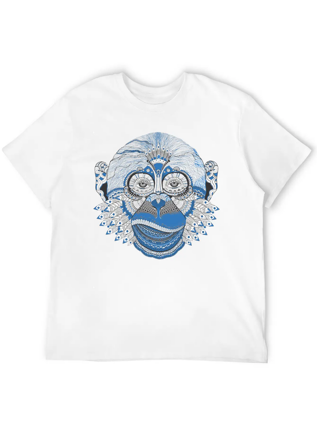 Mystic Monkey Unisex Casual T-Shirt – Clean Design For Daily Comfort