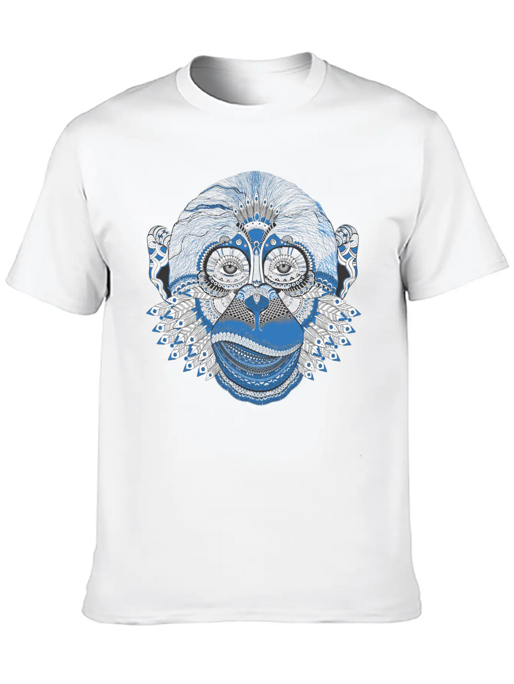 Mystic Monkey Unisex Casual T-Shirt – Clean Design For Daily Comfort