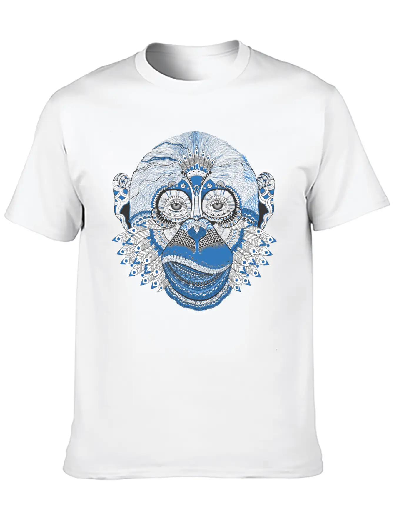 Mystic Monkey Unisex Casual T-Shirt – Clean Design For Daily Comfort