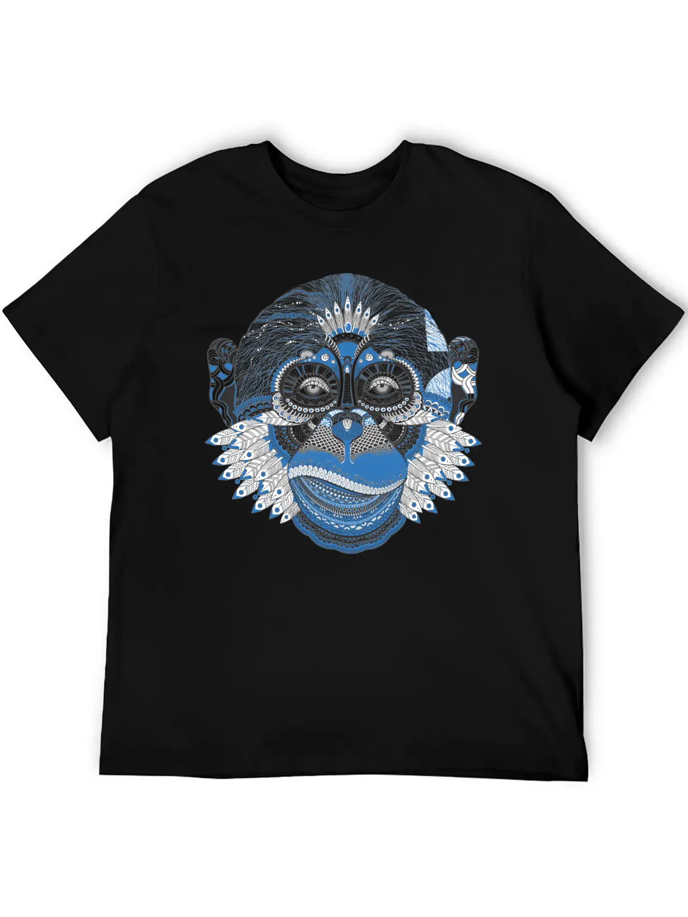 Mystic Monkey Unisex Casual T-Shirt – Clean Design For Daily Comfort