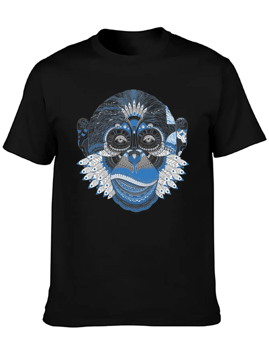 Mystic Monkey Unisex Casual T-Shirt – Clean Design For Daily Comfort