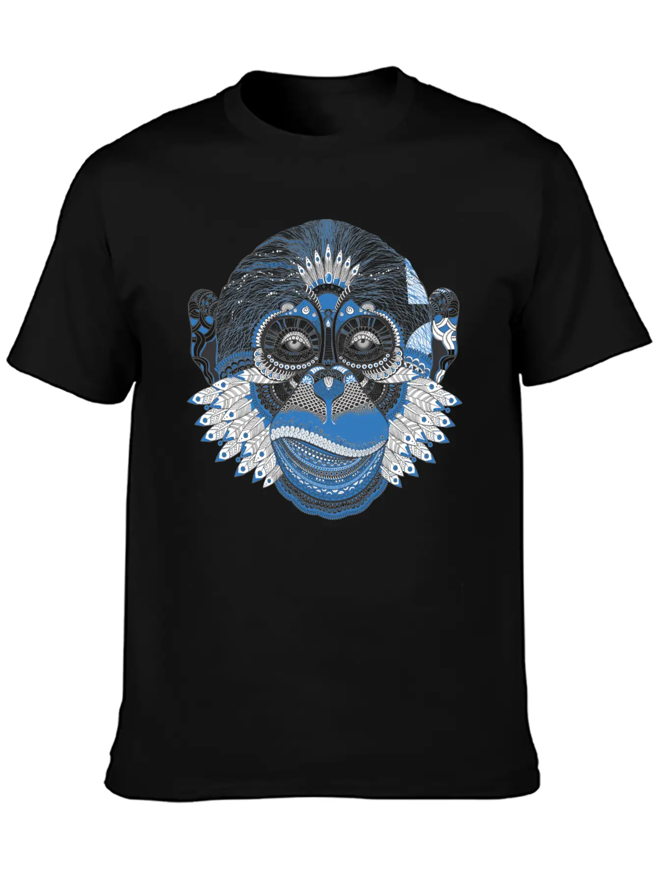 Mystic Monkey Unisex Casual T-Shirt – Clean Design For Daily Comfort