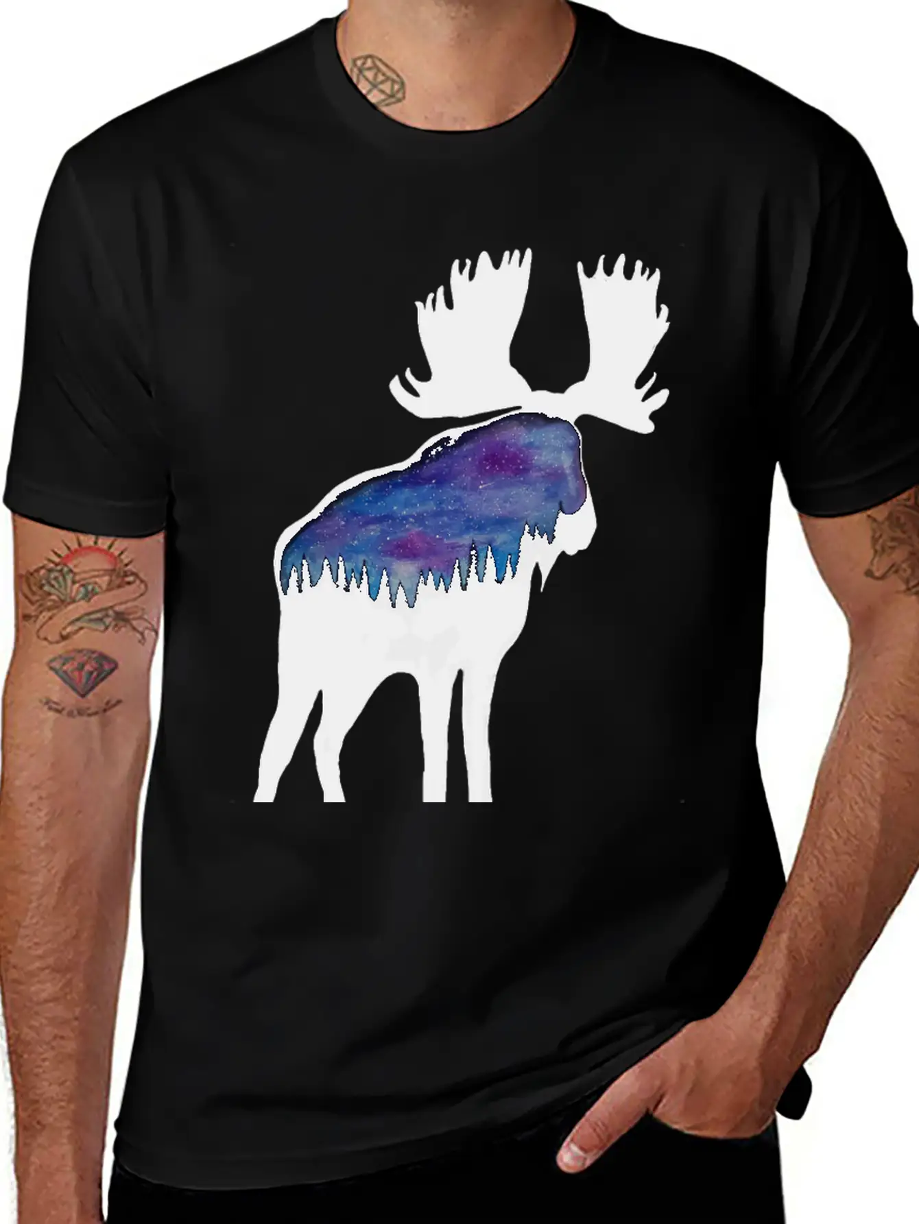 Mystical Moose Remastered Essential Cotton Tee For Daily Outfits – Unisex Style