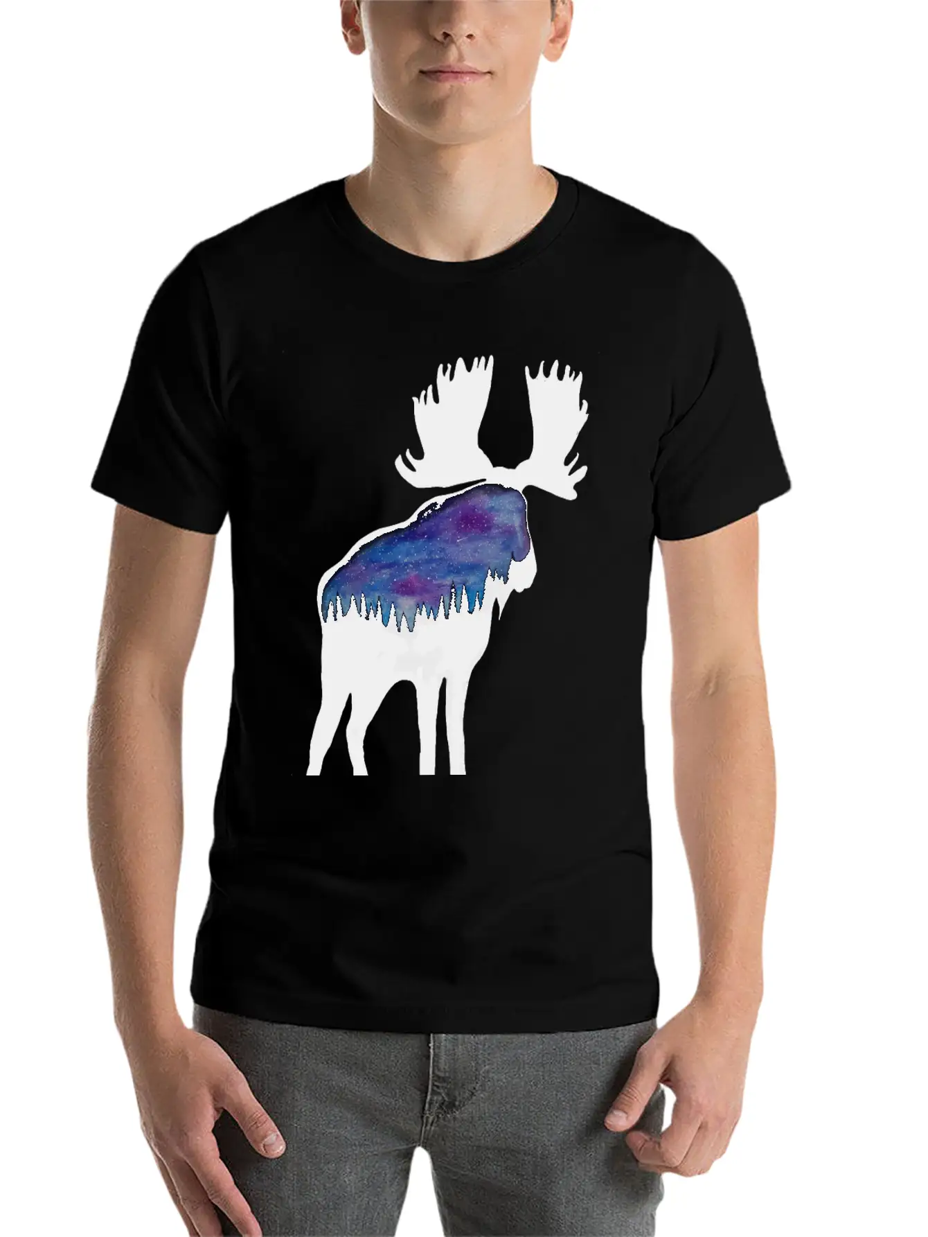 Mystical Moose Remastered Essential Cotton Tee For Daily Outfits – Unisex Style