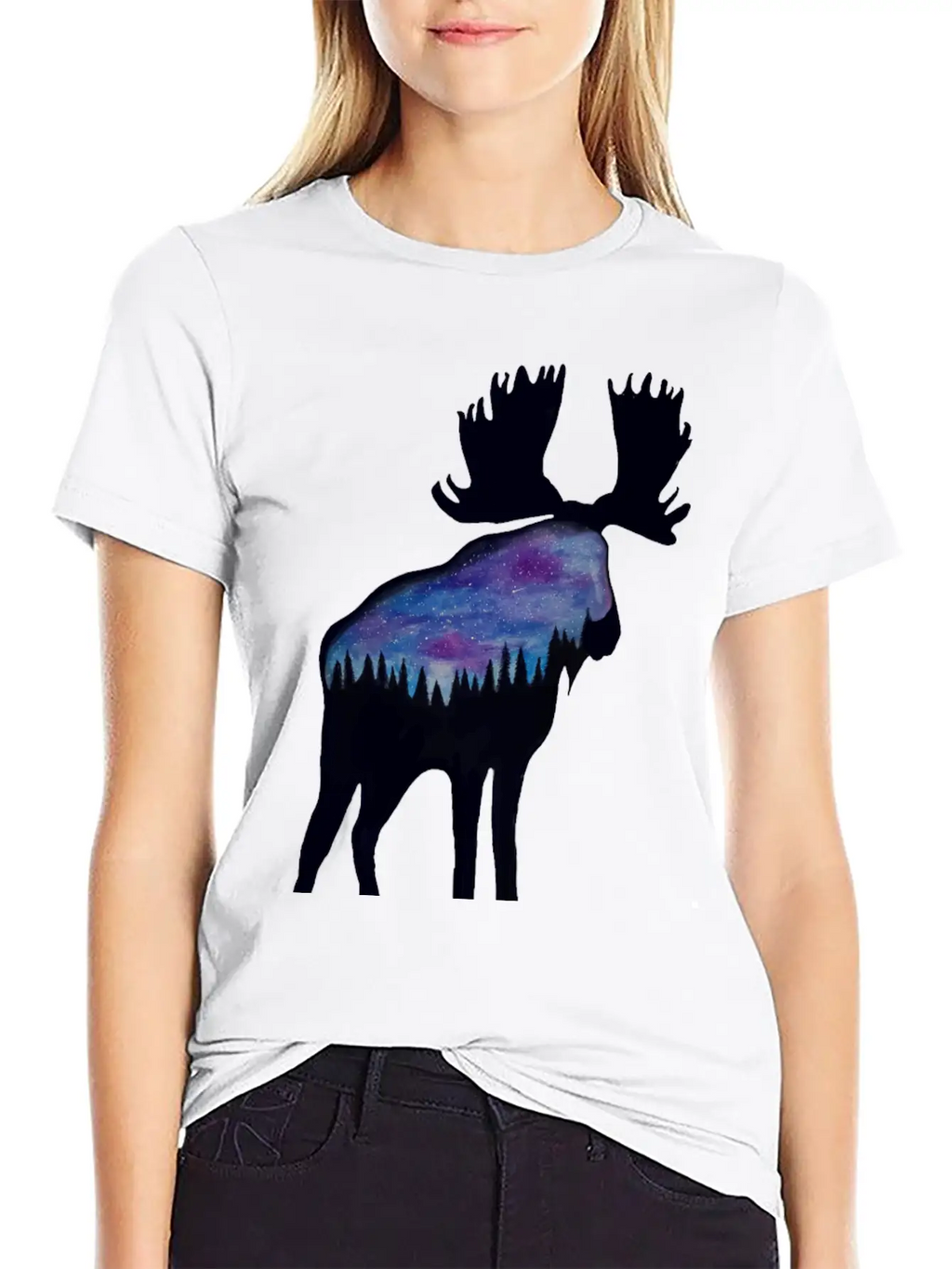 Mystical Moose Remastered Essential Cotton Tee For Daily Outfits – Unisex Style