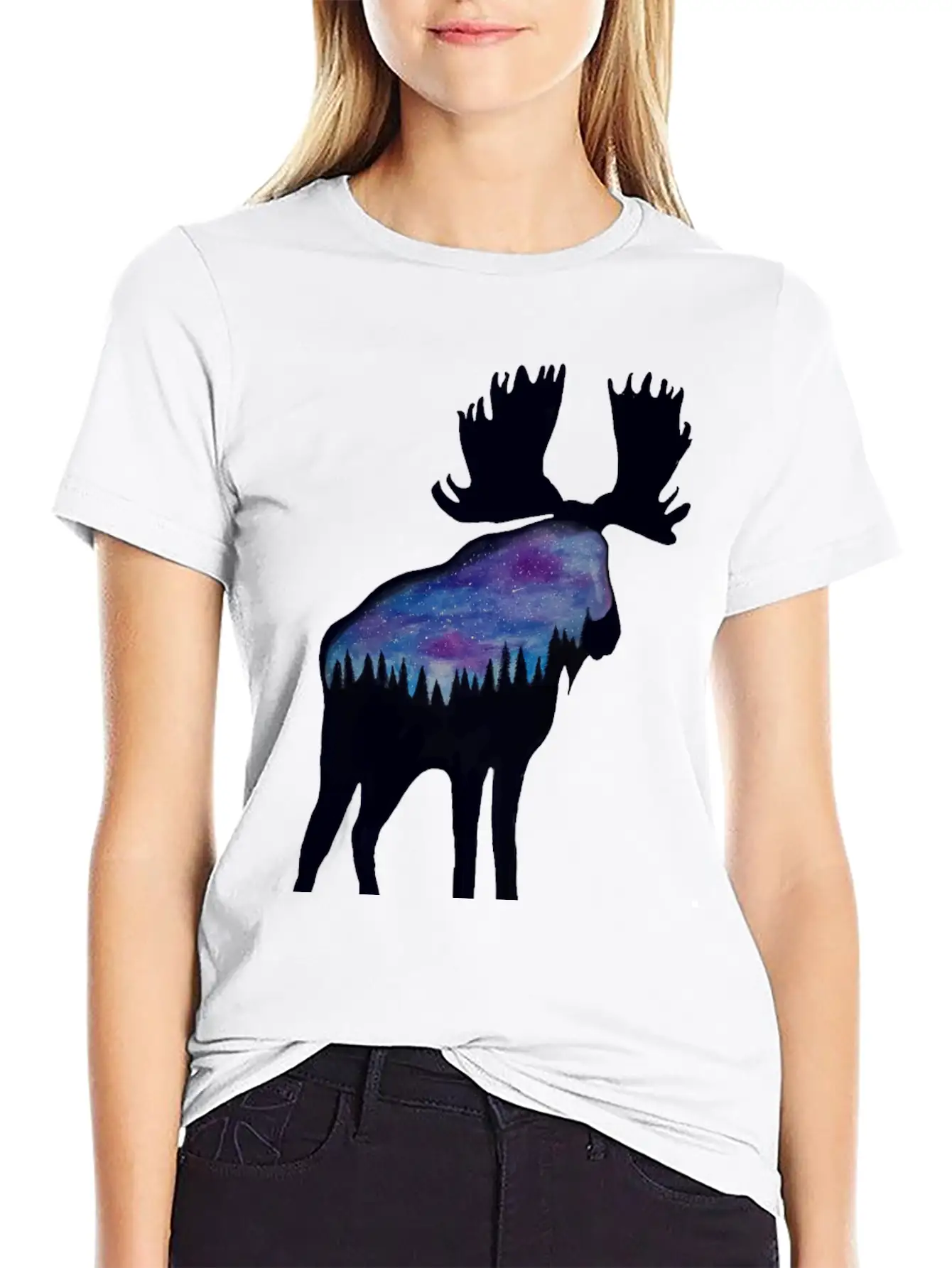 Mystical Moose Remastered Essential Cotton Tee For Daily Outfits – Unisex Style