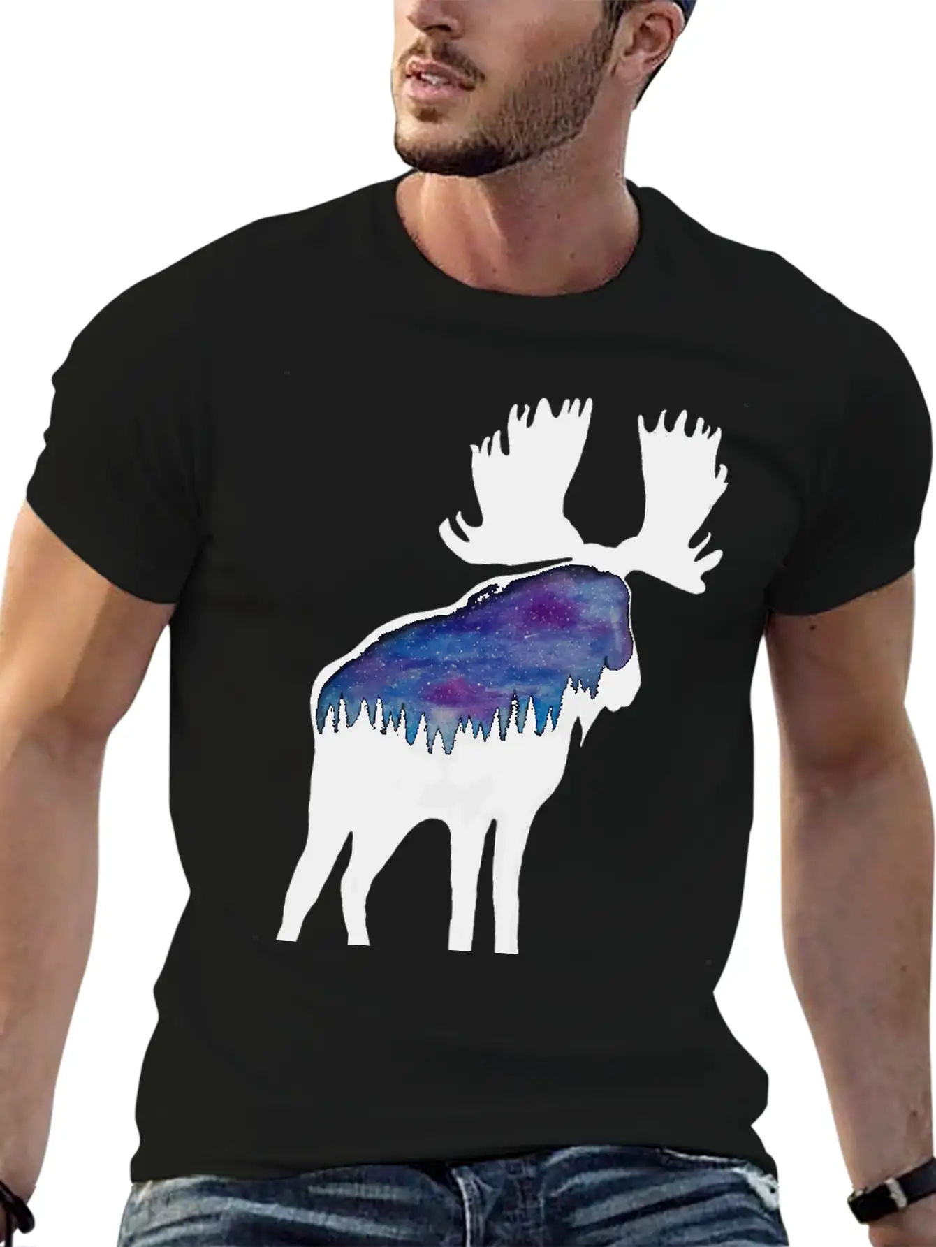 Mystical Moose Remastered Essential Cotton Tee For Daily Outfits – Unisex Style