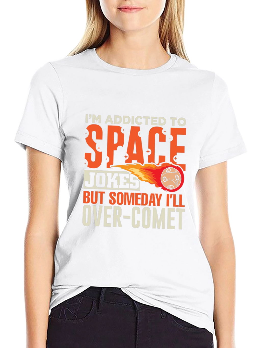 Addicted To Space Jokes T-Shirt