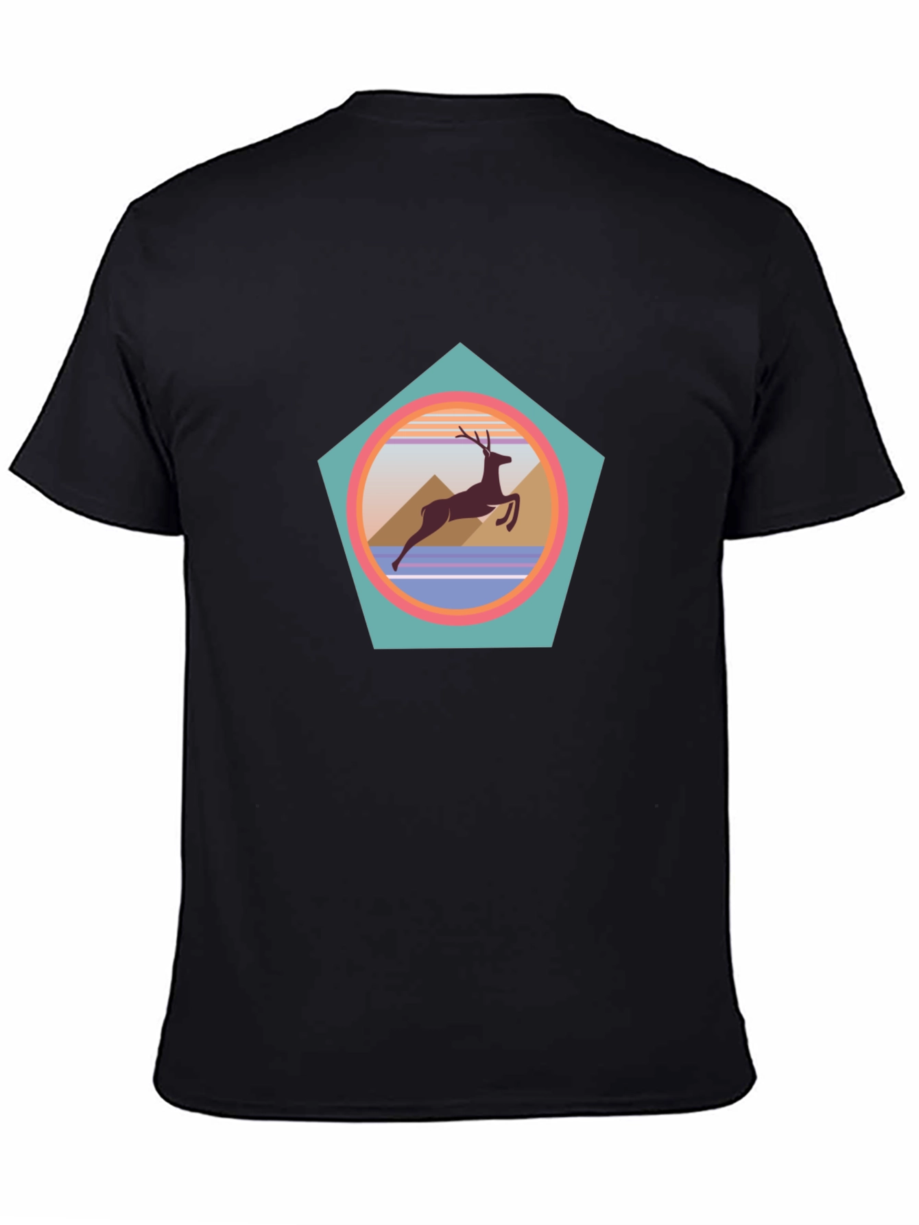 Retro Deer Graphic Tee