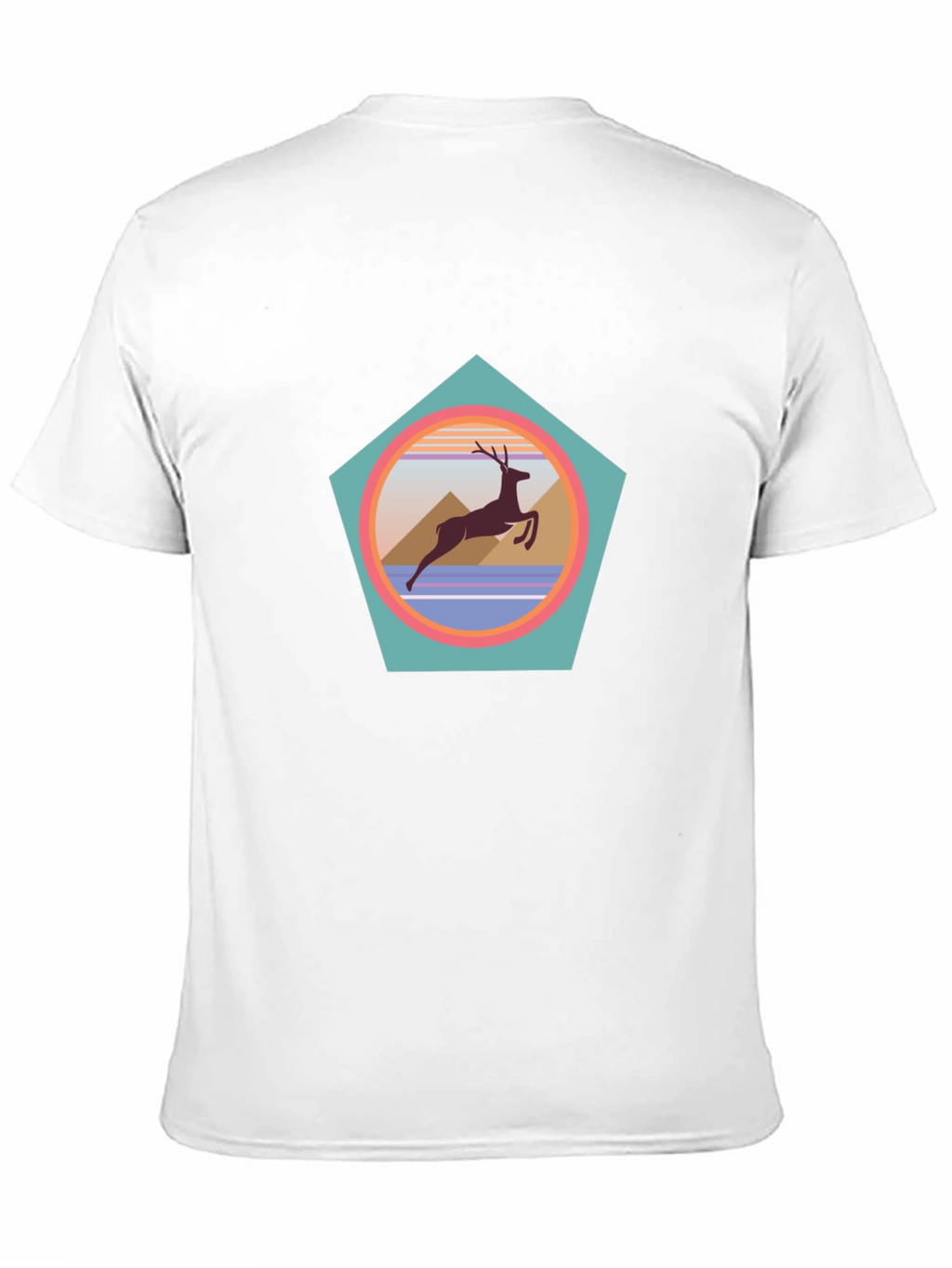 Retro Deer Graphic Tee