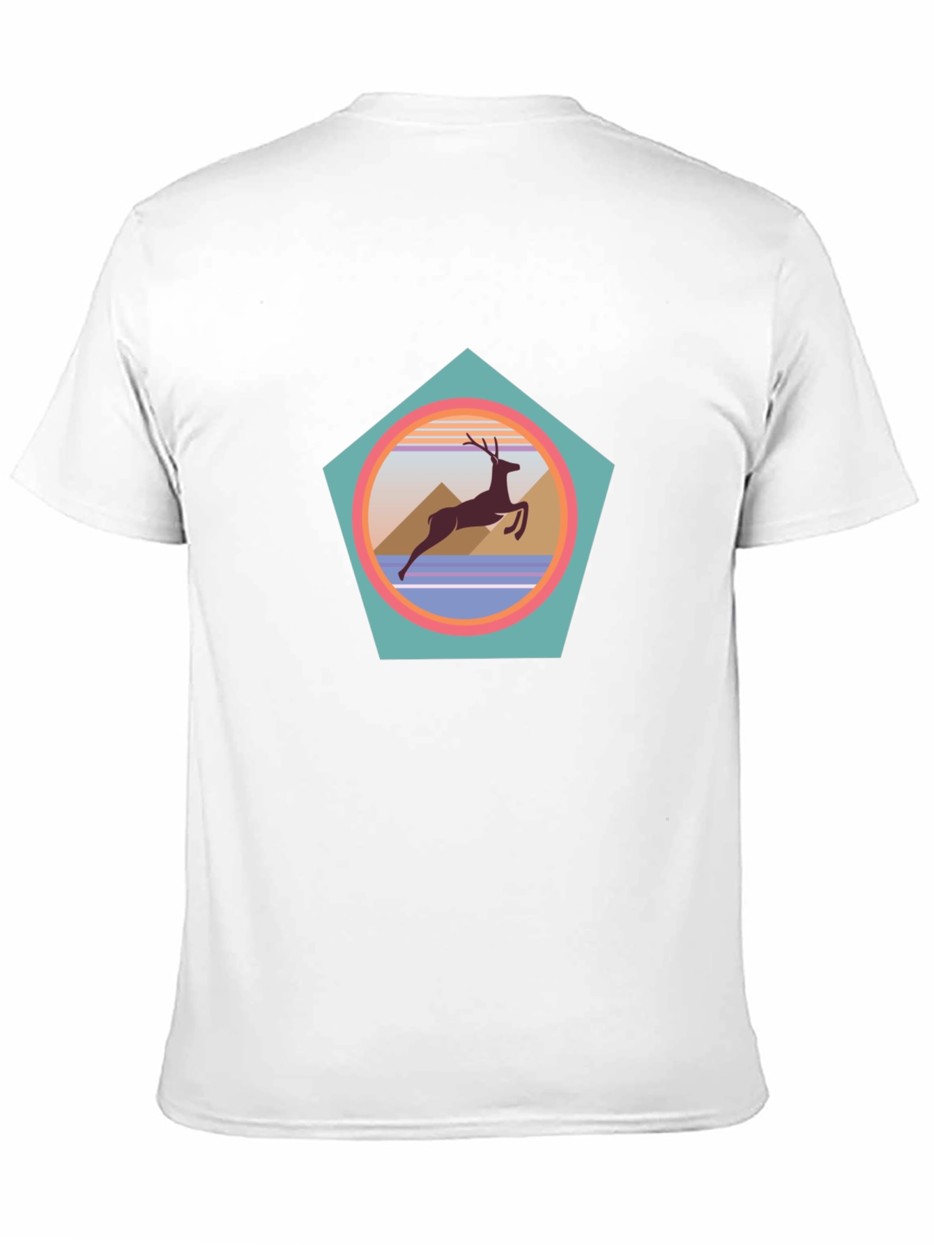 Retro Deer Graphic Tee