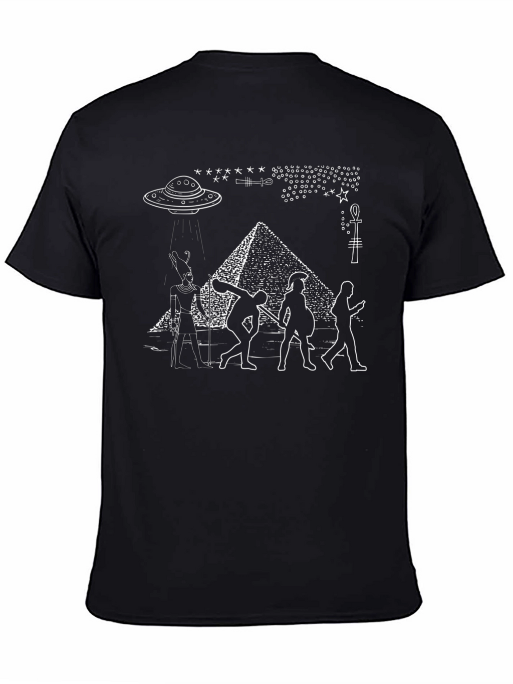 Ancient Aliens Graphic Tee - Evolution T-Shirt